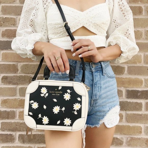 Kate Spade Crossbody Bag Daisy Printed Flower - Picture 4 of 5